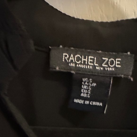 Rachel Zoe Black Sheer Blouse - Picture 2 of 2